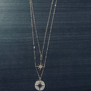 Missguided Gold Layered Necklace